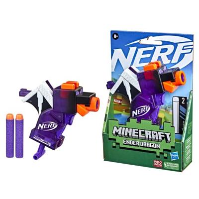 Nerf Microshots Minecraft Blaster + 2 Darts Assorti