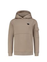 Ballin Hoodie slim fit - Taupe - thumbnail