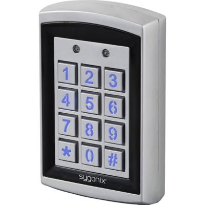 Sygonix SY-6428612 Codetoetsenbord met RFID Oppervlakmontage 12 V DC/AC, 24 V DC/AC IP66 Met verlicht toetsenbord - thumbnail