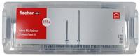Fischer 560094 MiniFixTainer PowerFast II Verzinkkopschroef Interne vertanding Staal Galvanisch verzinkt 125 stuk(s) - thumbnail