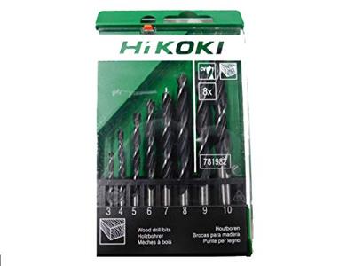 Hikoki Accessoires Cassette 8-Delig Hout Spiraalboren (3-10Mm) - 781982