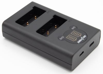 ChiliPower Nikon EN-EL9 dubbellader voor 2 camera accu's (tegelijk) ChiliPower Nikon EN-EL9 dubbellader voor 2 camera accu's (tegelijk)