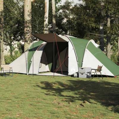VidaXL Koepeltent 6-persoons waterdicht groen VidaXL Koepeltent 6-persoons waterdicht groen