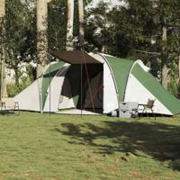 VidaXL Koepeltent 6-persoons waterdicht groen - thumbnail