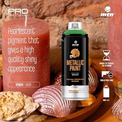 Montana MTN PRO Metallic Verf 400ml Groen