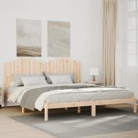 Bedframe extra lang zonder matras massief hout 200x220 cm - thumbnail