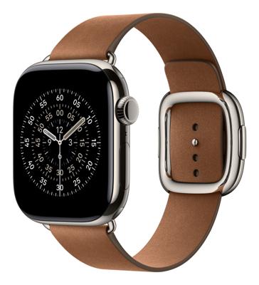 Apple Watch Band - Moderne gesp - 42 mm - Karamel - Large