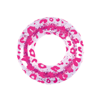 Luxe Zwemband Glitter Roze Panterprint (90cm) - thumbnail