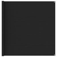 VidaXL Tenttapijt 200x200 cm zwart - thumbnail