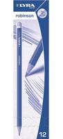 Lyra Robinson potloden, d 6,8 mm, hb, vulling 2 mm, 12 stuk/ 1 doos - thumbnail