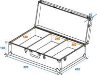 Roadinger Roadinger DJ Flightcase 30125340 DJ-mixer case (l x b x h) 160 x 870 x 520 mm - thumbnail