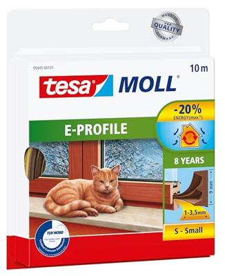 tesa E-PROFILE 05445-00101-00 Afdichtingstape tesamoll Bruin (l x b) 10 m x 9 mm 1 stuk(s) tesa E-PROFILE 05445-00101-00 Afdichtingstape tesamoll Bruin (l x b) 10 m x 9 mm 1 stuk(s)