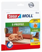 tesa E-PROFILE 05445-00101-00 Afdichtingstape tesamoll Bruin (l x b) 10 m x 9 mm 1 stuk(s) - thumbnail