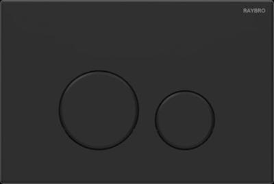 Bedieningsplaat Raybro Cortado 35 TBV Geberit UP100 UP320 Mat Zwart