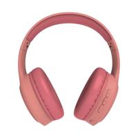T'NB Opvouwbare draadloze hoofdtelefoon met passieve ruisonderdrukking, met bluetooth-verbinding, stereogeluid met geïntegreerde microfoon, batterijduur tot 30 uur, roze - thumbnail