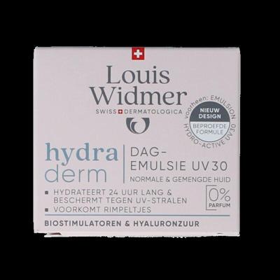 Louis Widmer Hydraderm Dagemulsie UV30 ZP 50ml