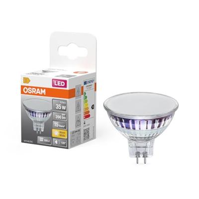 OSRAM HOMELIGHTING 4099854458408 LED-reflectorlamp-lamp Energielabel E (A - G) GU5.3 3.3 W Warmwit (Ø x h) 50.00 mm x 50.00 mm 1 stuk(s) OSRAM HOMELIGHTING 4099854458408 LED-reflectorlamp-lamp Energielabel E (A - G) GU5.3 3.3 W Warmwit (Ø x h) 50.00 mm x 50.00 mm 1 stuk(s)