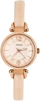 Horlogeband Fossil ES3754 Onderliggend Leder Beige 7mm Horlogeband Fossil ES3754 Onderliggend Leder Beige 7mm