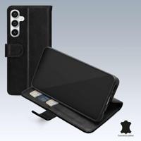 Mobilize Leather Wallet Samsung Galaxy S23 FE 5G Black - thumbnail