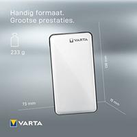 Power Bank Varta Energy Zilverkleurig 10000 mAh - thumbnail