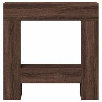 VidaXL Haardombouw 81x18x82 cm bewerkt hout bruin eikenkleurig - thumbnail