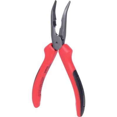 KS Tools 1192018 Platte rondbektang 45° gebogen Gereedschapsstaal 165 mm KS Tools 1192018 Platte rondbektang 45° gebogen Gereedschapsstaal 165 mm