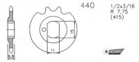 ESJOT Sprocket 415 12z standard - thumbnail