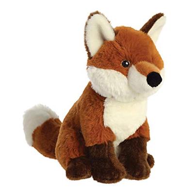 Eco Nation Pluchen knuffel - vos - 23 cm