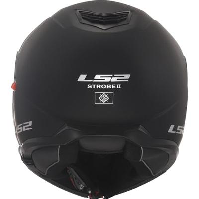 LS2 opklapbare helm "ff908 strobe ii solid" helmet ff908 strob.ii solid l black matt