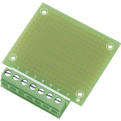 TRU COMPONENTS SU529016 Experimenteer printplaat Epoxide (l x b) 53.8 mm x 49.9 mm Rastermaat 2.54 mm Inhoud 1 stuk(s)