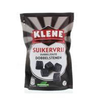 Klene Dubbelzoute Dobbelstenen Suikervrij (105g) - thumbnail