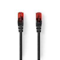 CAT6-kabel | RJ45 (8P8C) Male | RJ45 (8P8C) Male | UTP | 20 m | Rond | PVC | Zwart - thumbnail