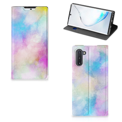 Bookcase Samsung Galaxy Note 10 Watercolor Light Bookcase Samsung Galaxy Note 10 Watercolor Light