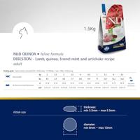 N&D QUINOA CAT DIGESTION, LAMB & FENNEL ADULT 1,5 KG - thumbnail