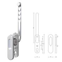 S2 hefschuifgreep PC69 incl. opbouw kom dd 56-68mm - thumbnail