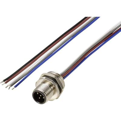 TRU COMPONENTS TC-12833036 Sensor/actuator inbouwstekker M12 Aantal polen (sensoren): 5 Stekker, inbouw 0.5 m 1 stuk(s) TRU COMPONENTS TC-12833036 Sensor/actuator inbouwstekker M12 Aantal polen (sensoren): 5 Stekker, inbouw 0.5 m 1 stuk(s)