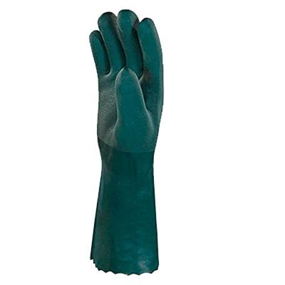 Delta Plus pvc handschoen PVCGRIP35 35cm groen mt 9 Delta Plus pvc handschoen PVCGRIP35 35cm groen mt 9
