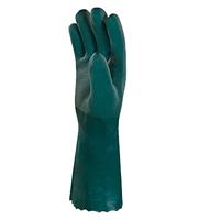 Delta Plus pvc handschoen PVCGRIP35 35cm groen mt 9 - thumbnail