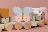 Little Dutch Flowers & Butterflies FSC blokkentrein - thumbnail