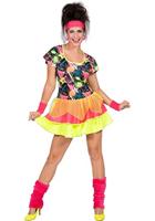 Rockin the 80's jurkje neon - thumbnail