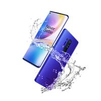 OnePlus 8 Pro Ultramarine Blue Smartphone, 6.78”/17,5 cm 3D Fluid Amoled Display 120Hz Kracht Scherm, 12 GB RAM + 256 GB, Quad Camera, Draadloos Snelladen, Dual Sim, 5G - thumbnail