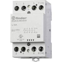 Finder 22.64.0.024.4710 Contactor 3x NO, 1x NC 24 V/DC, 24 V/AC 63 A 1 stuk(s) - thumbnail
