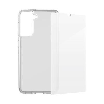 Tech21 Evo Clear Samsung Galaxy S21 Plus Back Cover & InvisibleShield Screenprotector Tech21 Evo Clear Samsung Galaxy S21 Plus Back Cover & InvisibleShield Screenprotector