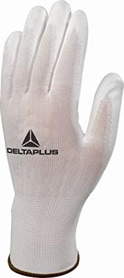 Delta Plus polyamide handschoen VE702 PU wit mt 9 Delta Plus polyamide handschoen VE702 PU wit mt 9