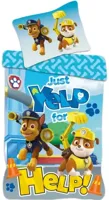 Paw Patrol Yelp for Help dekbedovertrek 140 x 200 cm - 70 x 90 cm Katoen - thumbnail