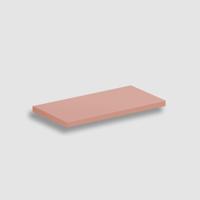 Clou Bovenblad Verti 36x18x2 cm Mat Roze - thumbnail