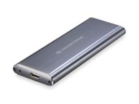 Conceptronic HDE01G behuizing voor opslagstations M.2 SSD enclosure Grijs - thumbnail
