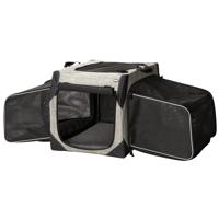 Honden-Transportbox Traveller Extend, grijs, Maat: S - thumbnail