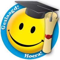 Geslaagd Huldebord 50cm - thumbnail