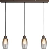 Masterlight Glazen hanglampOlive 3x Ø 12,5cm - cacao - 2431-15-100-3-02-12 - thumbnail